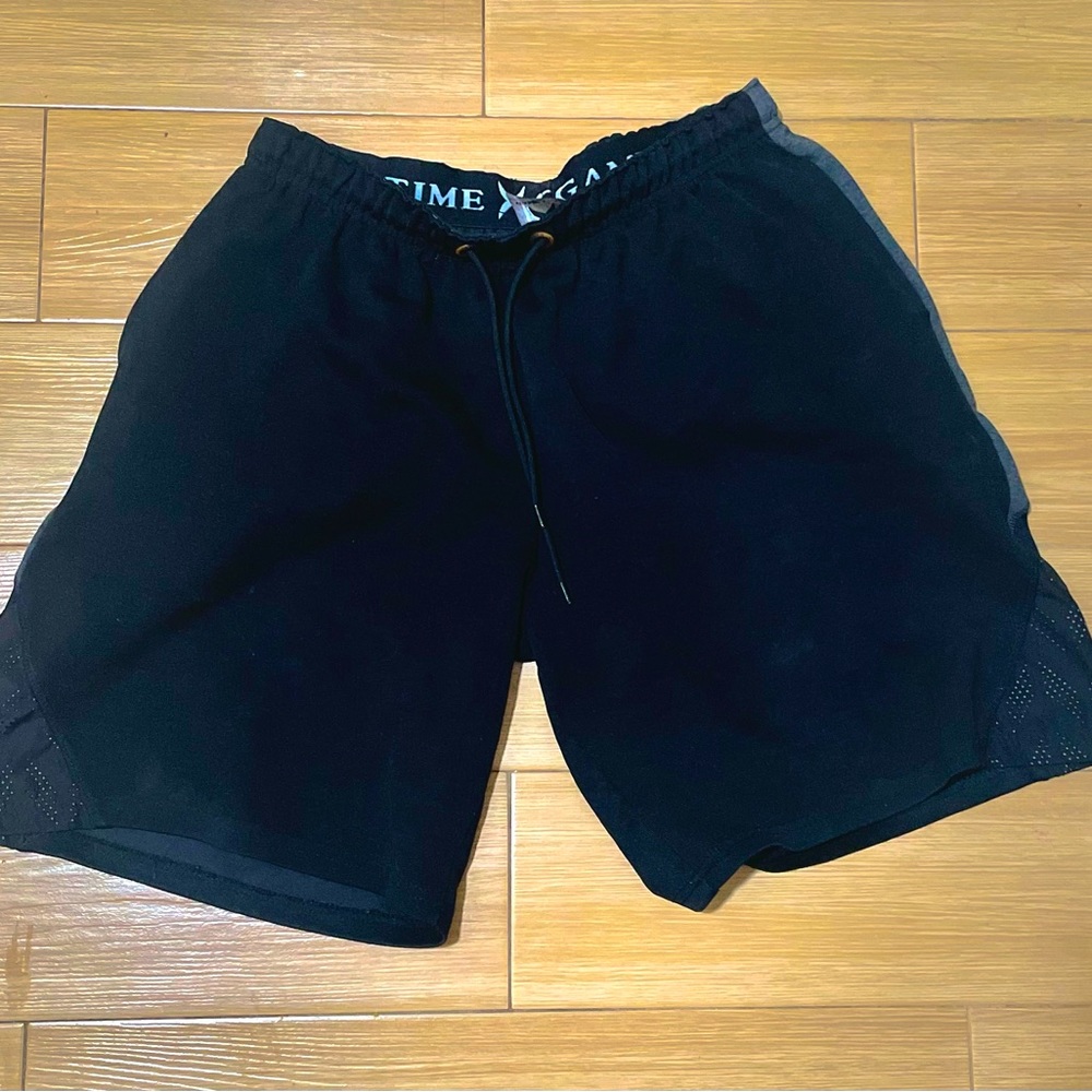 Game time Black Shorts